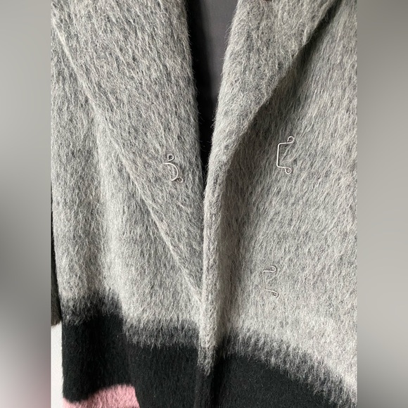 NEW Zac Posen *RARE* Wool Belted Coat Made in Italy - Picture 6 of 14